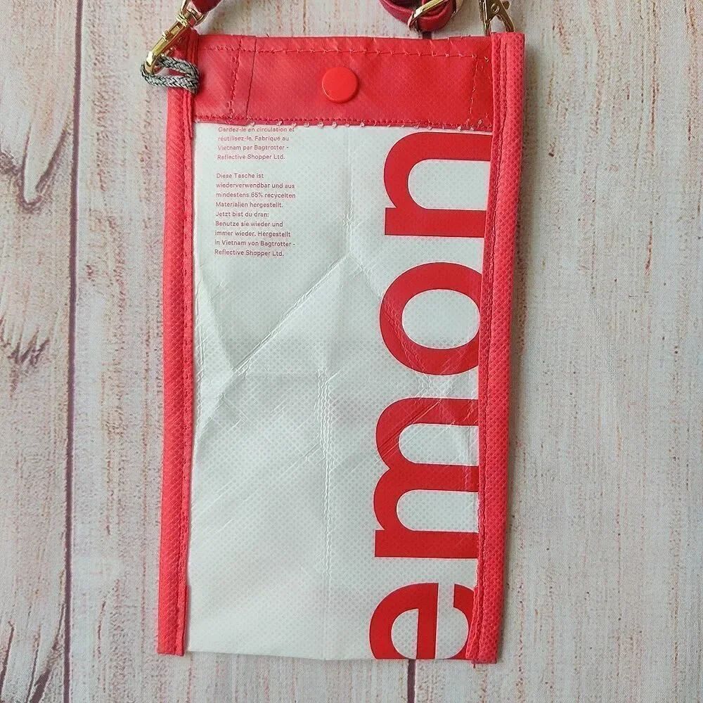 Lululemon handmade crossbody phone holder with card holder